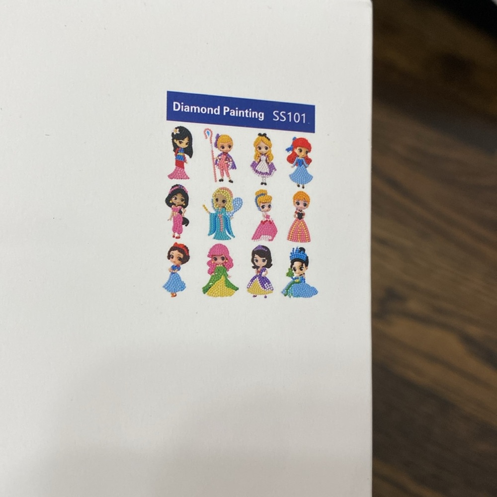 NWT (2) Cutie Pop Diamond Sticker Art Disney Princess - Picture 3 of 7